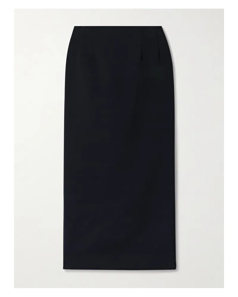 The Row Talor Midirock Aus Wolle - Blau Blau