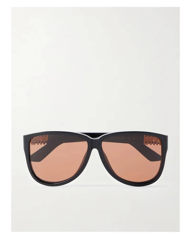 Miu Miu D-frame Acetate Sunglasses - Black Black