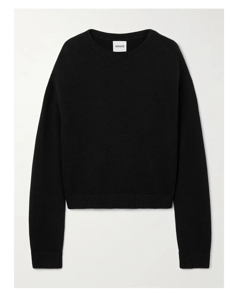 KHAITE Milo Kaschmirpullover - Schwarz Schwarz