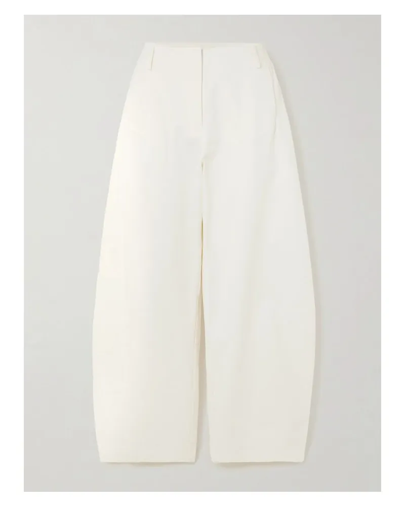 Esse Studios Meki Cocoon Hoch Sitzende Barrel-jeans - Ecru Ecru