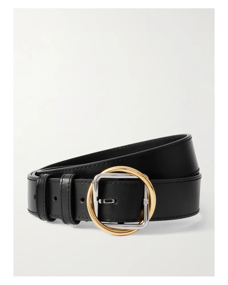 Jacquemus The Salon Leather Belt - Black Black