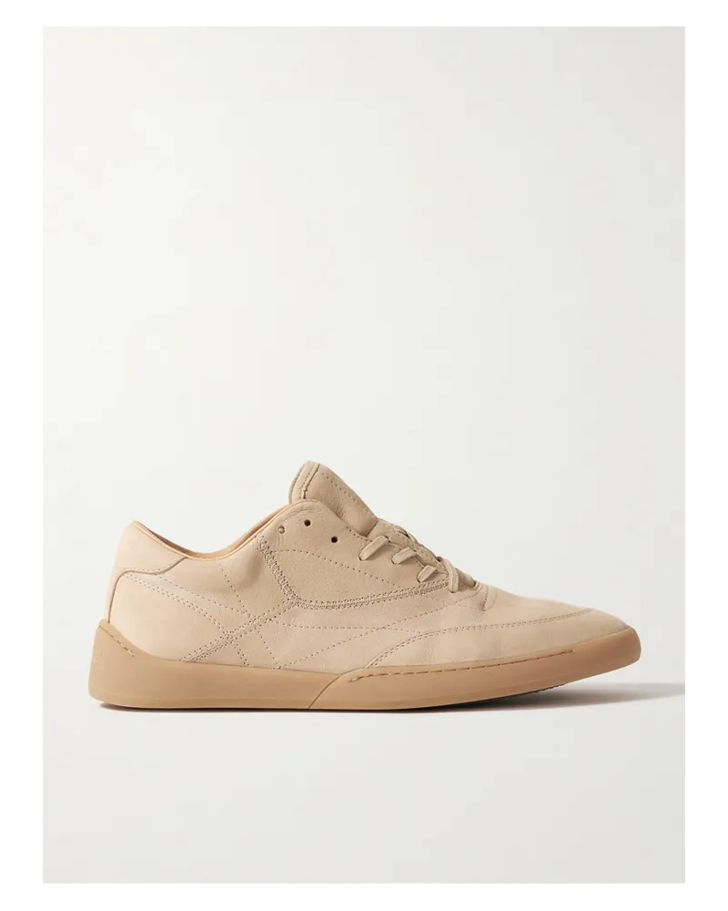 Gabriela Hearst Ohio Suede Sneakers - Neutrals Neutrals