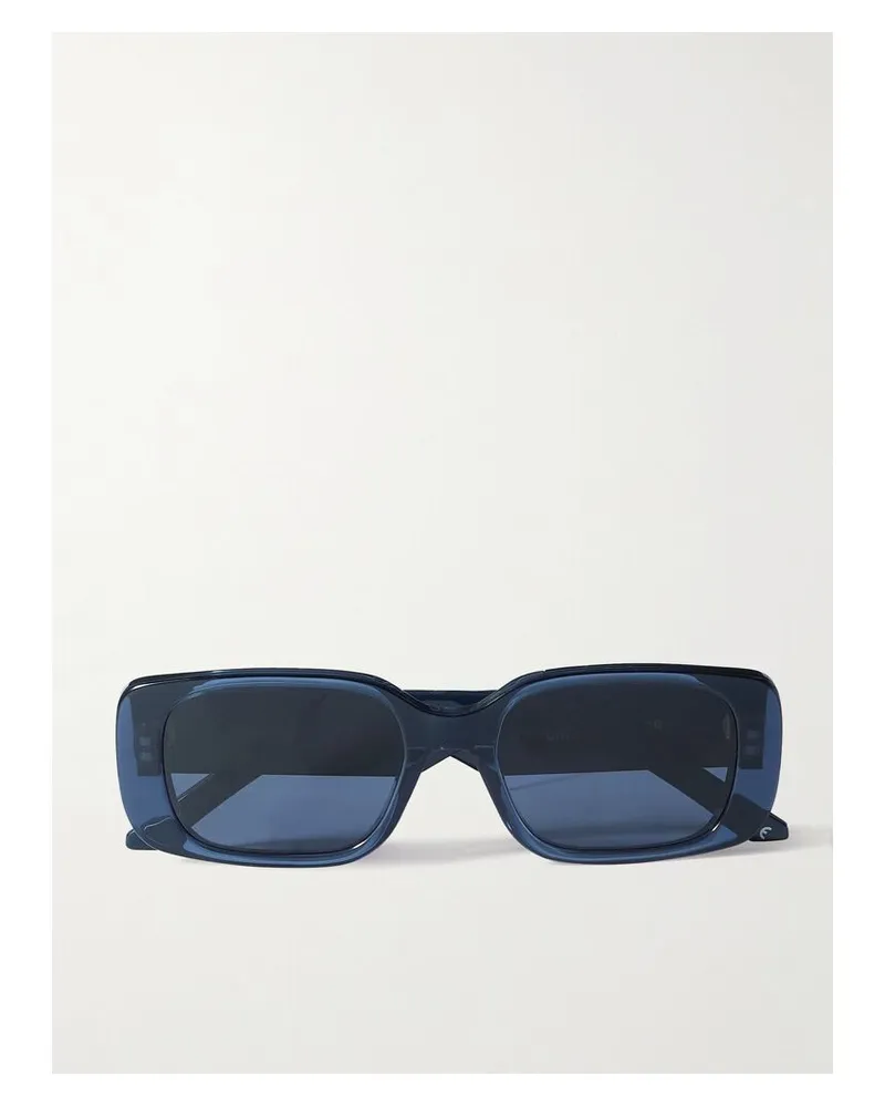 Dior Wildior S2u Sonnenbrille Mit Eckigem Rahmen Aus Azetat - Blau Blau