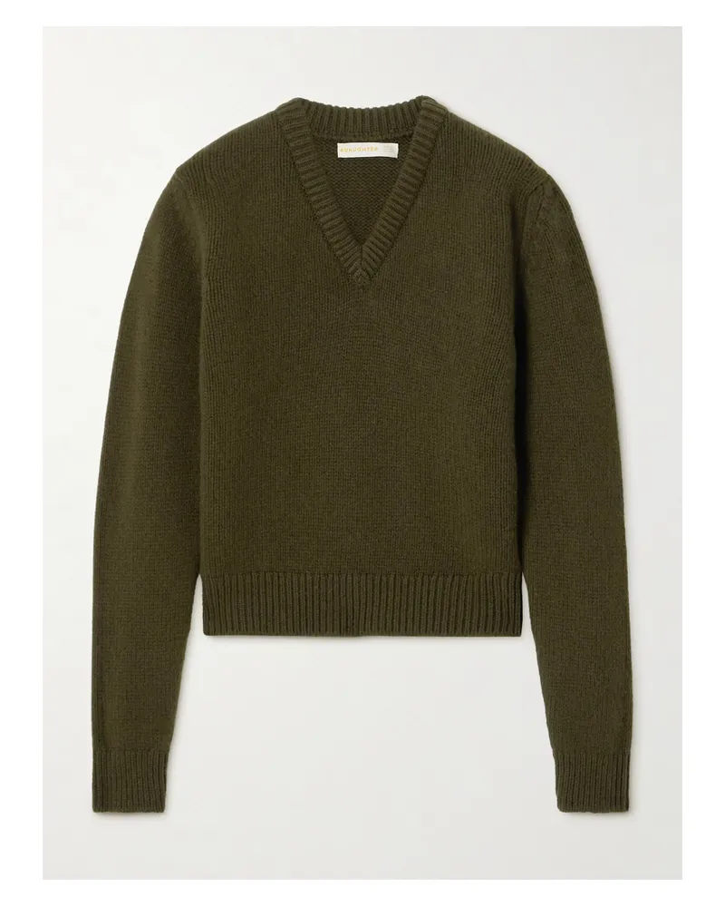 &Daughter Glenn Pullover Aus Wolle - Grün Grün