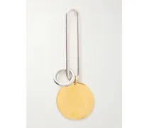 Silber- Und Goldfarbener Taschenanhänger