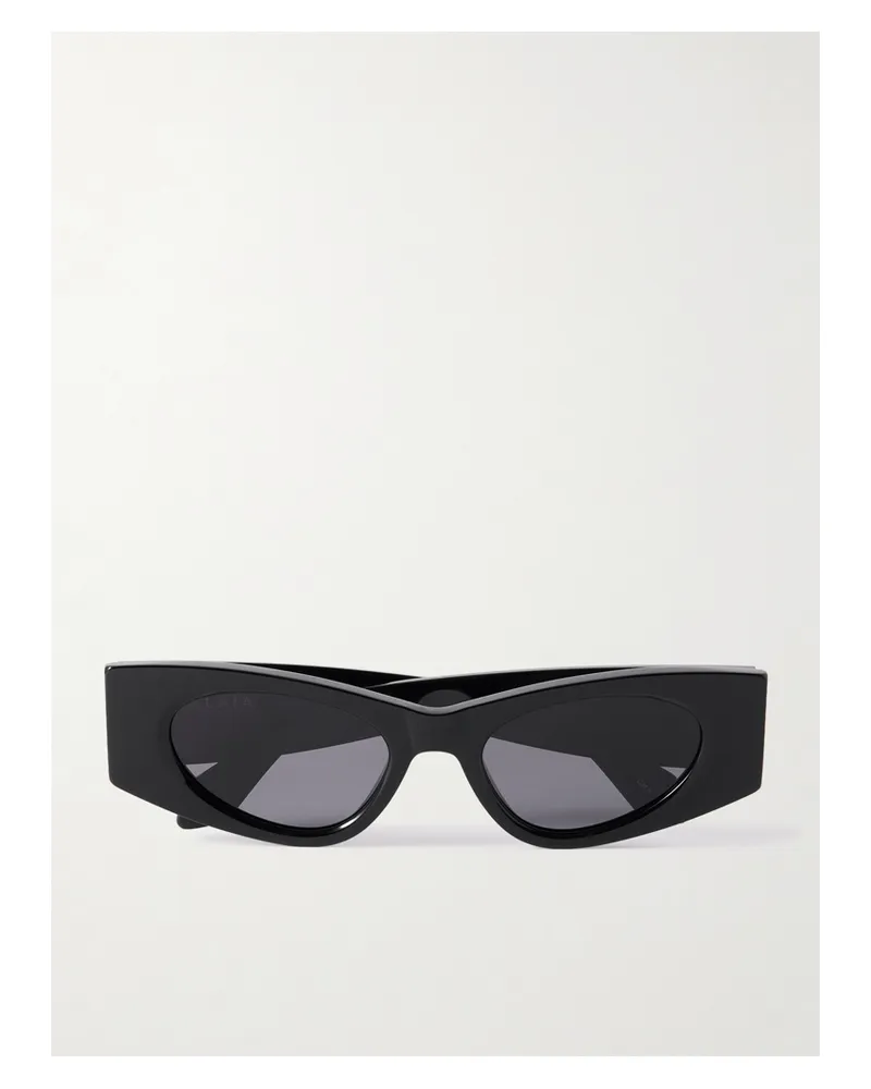 Alaïa Sonnenbrille Mit Cat-eye-rahmen Aus Azetat - Schwarz Schwarz