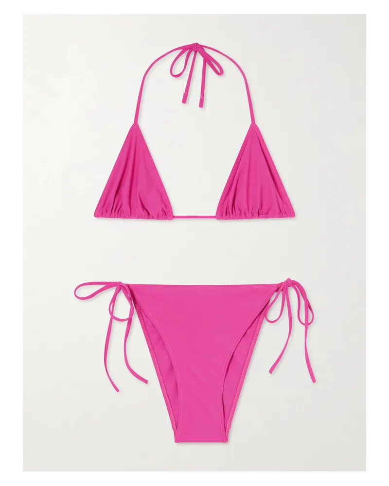 LIDO Venti Triangle Halterneck Bikini - Pink Pink