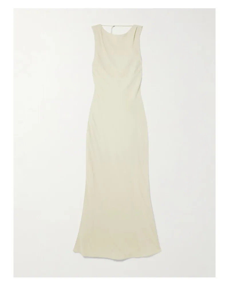 St. Agni Maxikleid Aus Einer Lenzing™-lyocell-ecovero™-mischung - Creme Creme