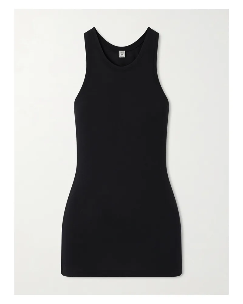 Totême Jersey Tank Top - Black Black