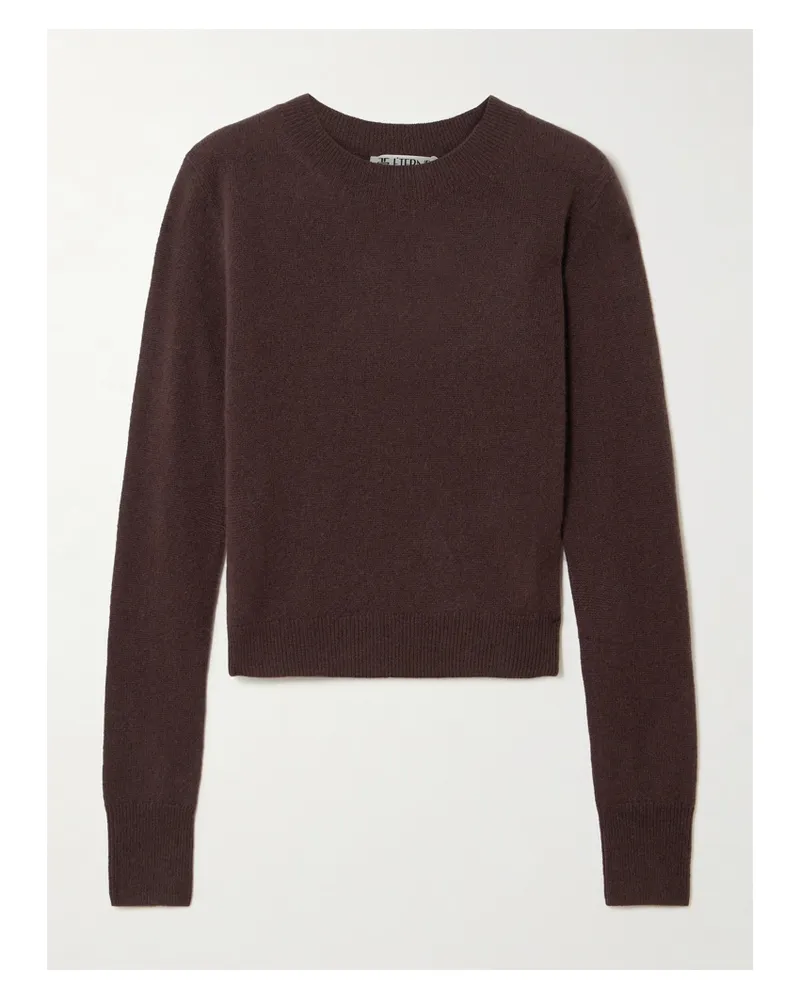 ÉTERNE Francis Cashmere Sweater - Brown Brown