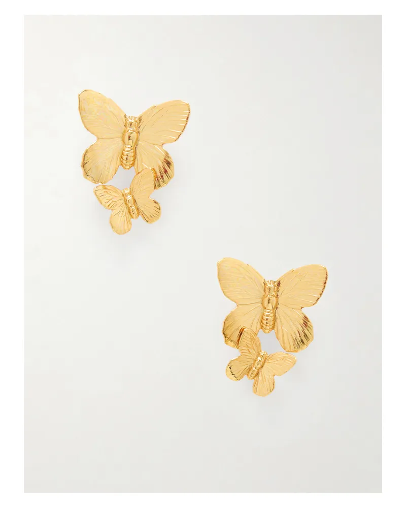 Jennifer Behr Peri Gold-tone Earrings Gold