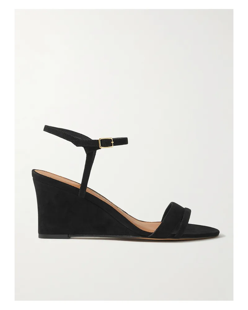 Emme Parsons Wedges Aus Veloursleder - Schwarz Schwarz
