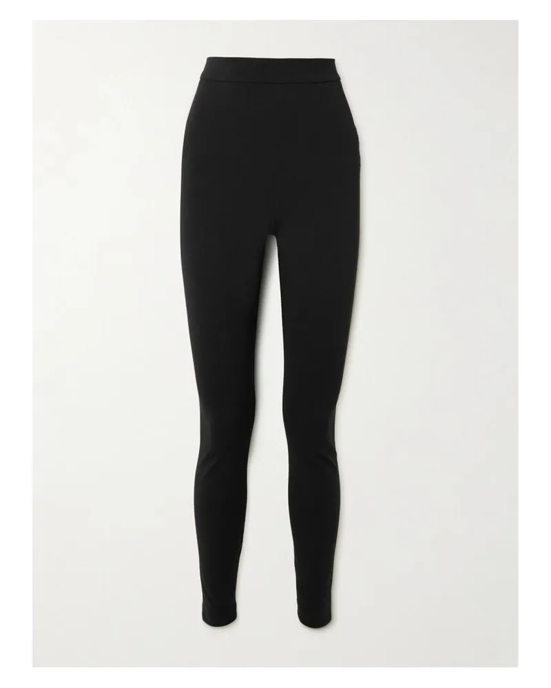 Dolce & Gabbana Leggings Aus Jersey - Schwarz Schwarz