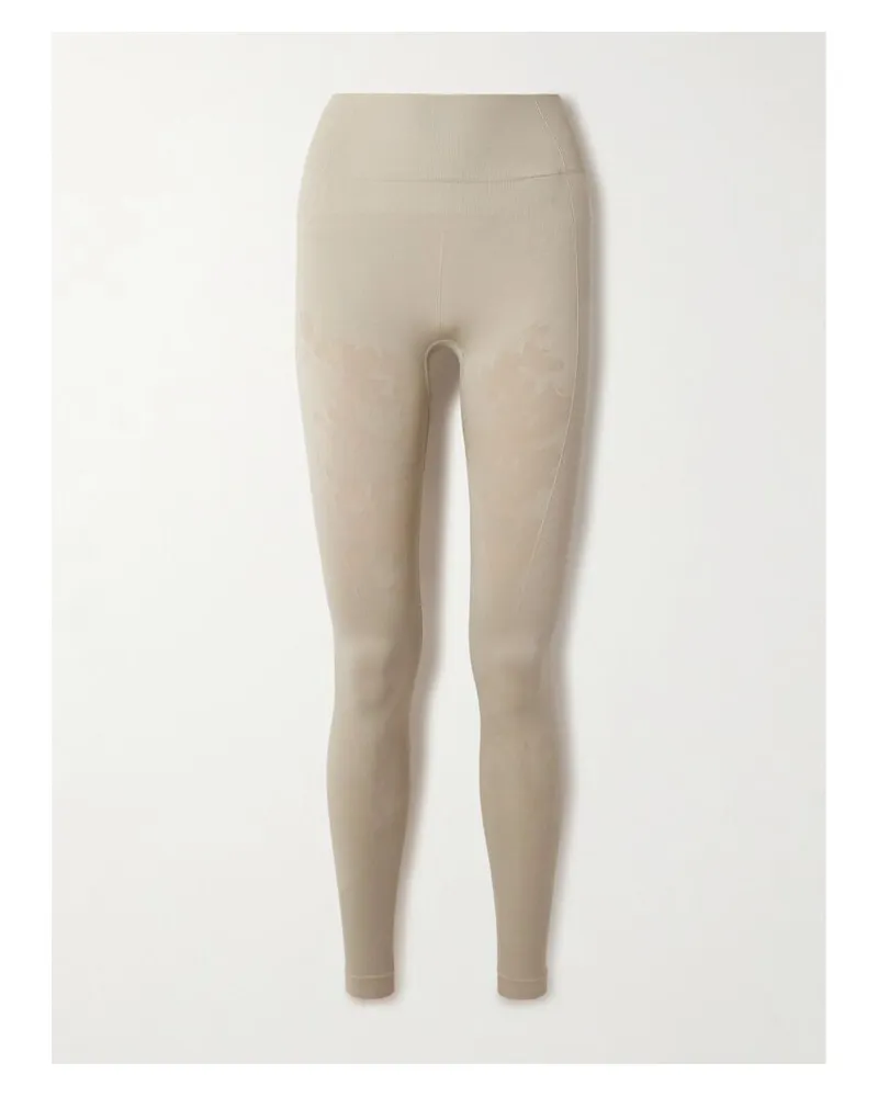 adidas Truestrength Leggings Aus Stretch-material Mit Prints - Neutral Neutral