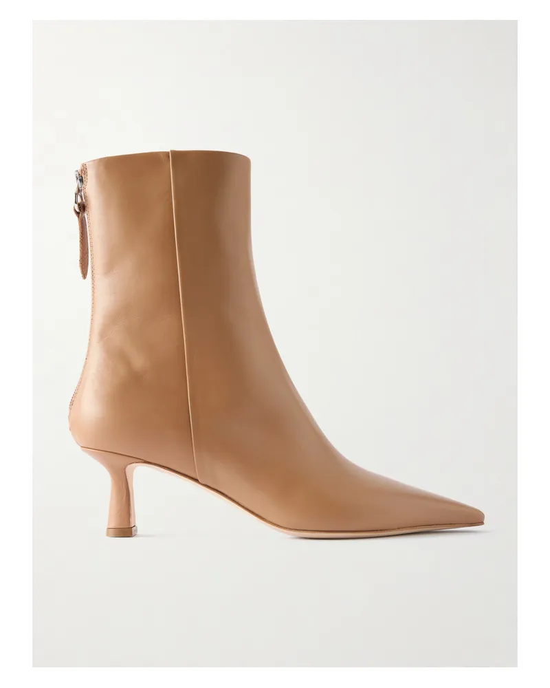 aeyde Rowan Ankle Boots Aus Leder - Braun Braun