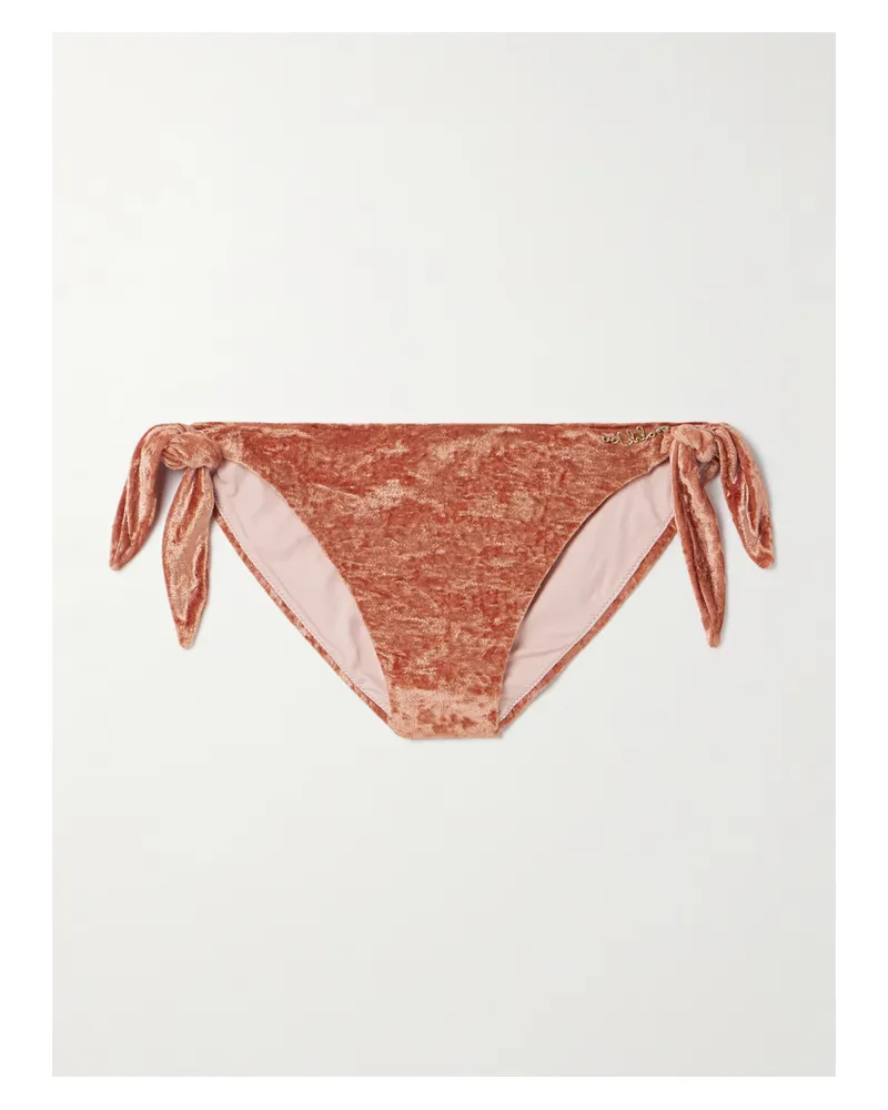 Chloé Bikini-höschen Mit Verzierung - Orange Orange