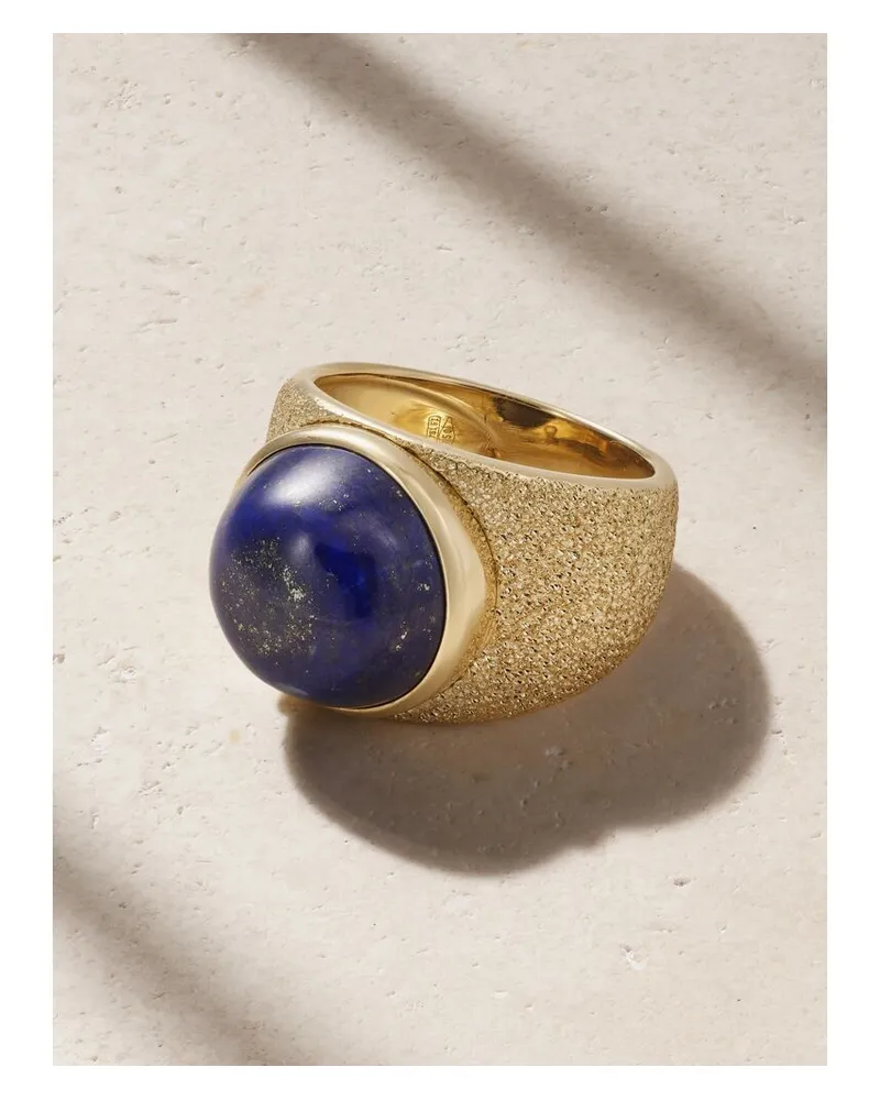 Carolina Bucci Downtown Ring Aus 18 Karat Gold Mit Lapislazuli Gold