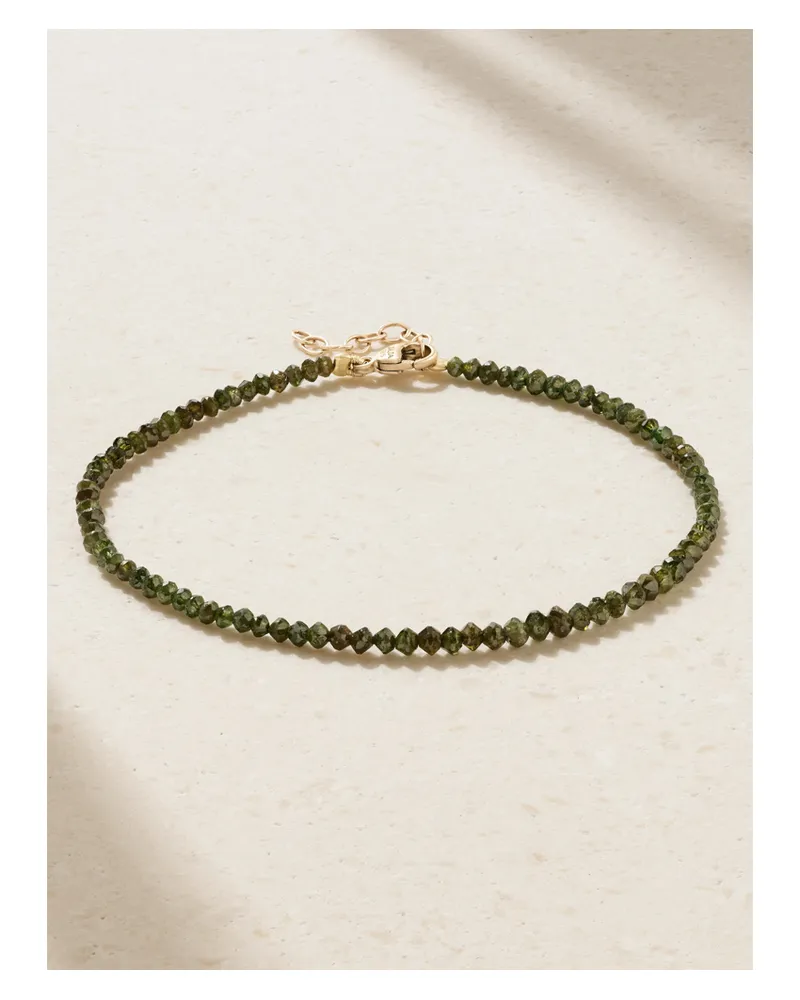 JIA JIA Gold Diamond Bracelet - Green Green