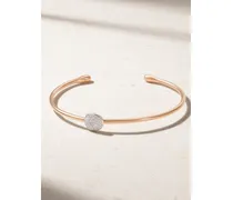 Armspange Aus 18 Karat Roségold Mit Rhodiumauflage Und Diamanten