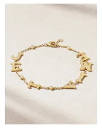 Yvonne Léon Je T'aime Armband aus 9 Karat  mit Diamanten Gold