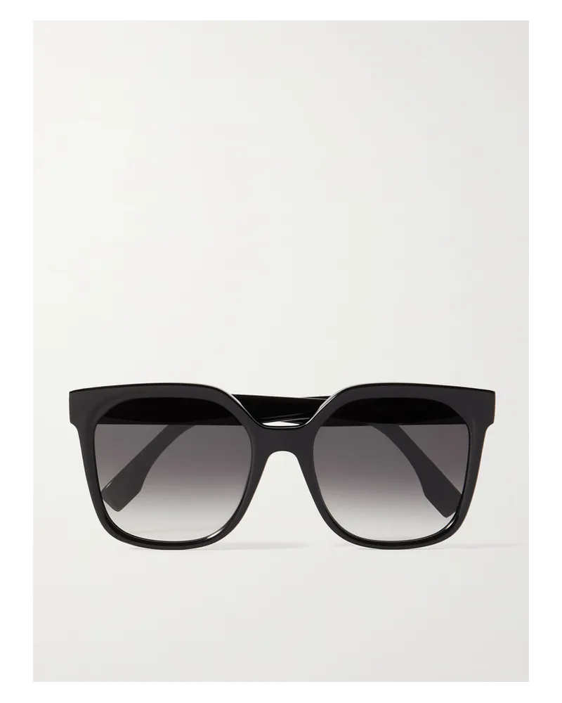 Fendi Oversized-sonnenbrille Schwarz