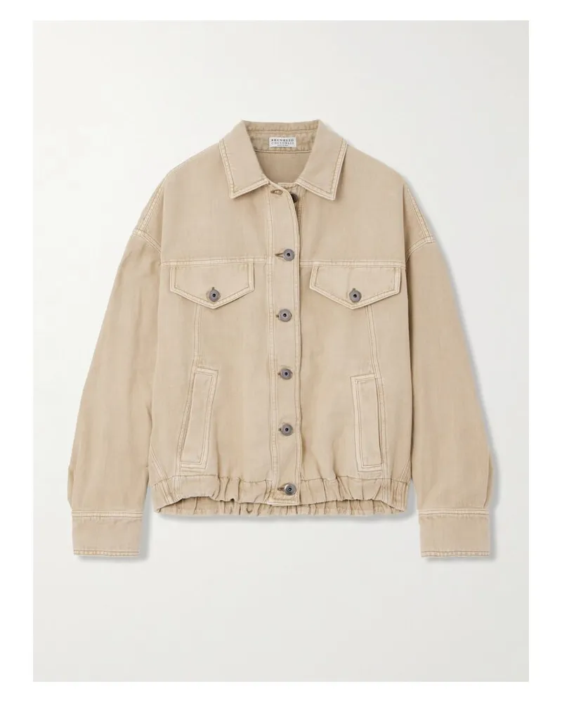 Brunello Cucinelli Jeansjacke - Neutral Neutral