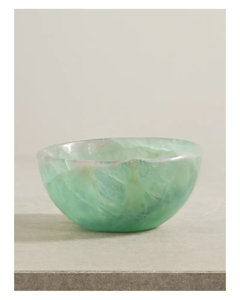 JIA JIA Schale Aus Fluorit - Grün Grün