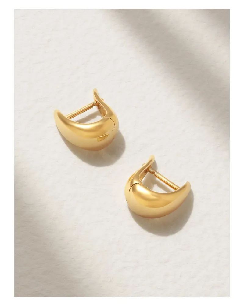 ANITA KO Baby Claw Creolen Aus 18 Karat Gold Gold