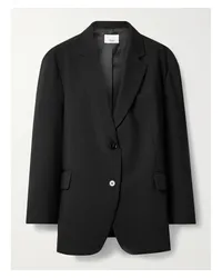 FRANKIE Shop Bea Blazer aus Crêpe Schwarz