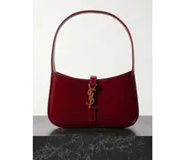 Le 5 À 7 Mini Patent-leather Shoulder Bag - Red