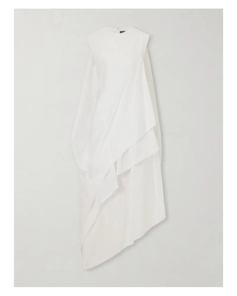Jacquemus Traversin Cotton-blend Maxi Dress - White White