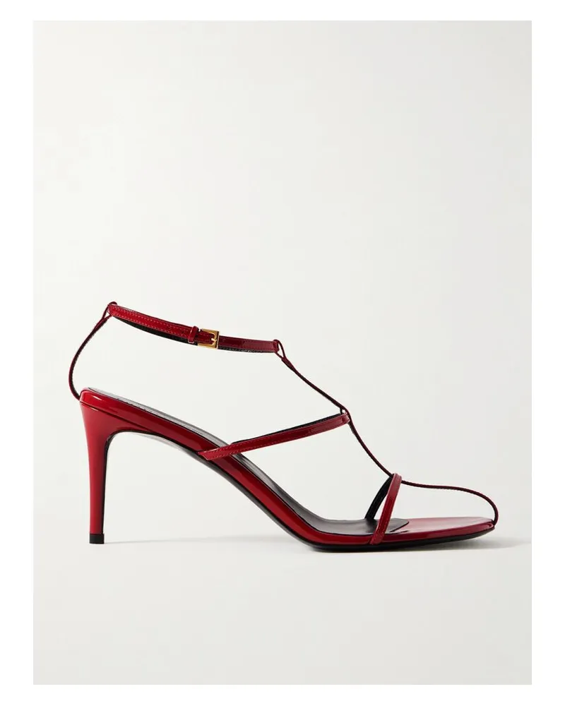 KHAITE Cage Sandalen Aus Lackleder - Rot Rot