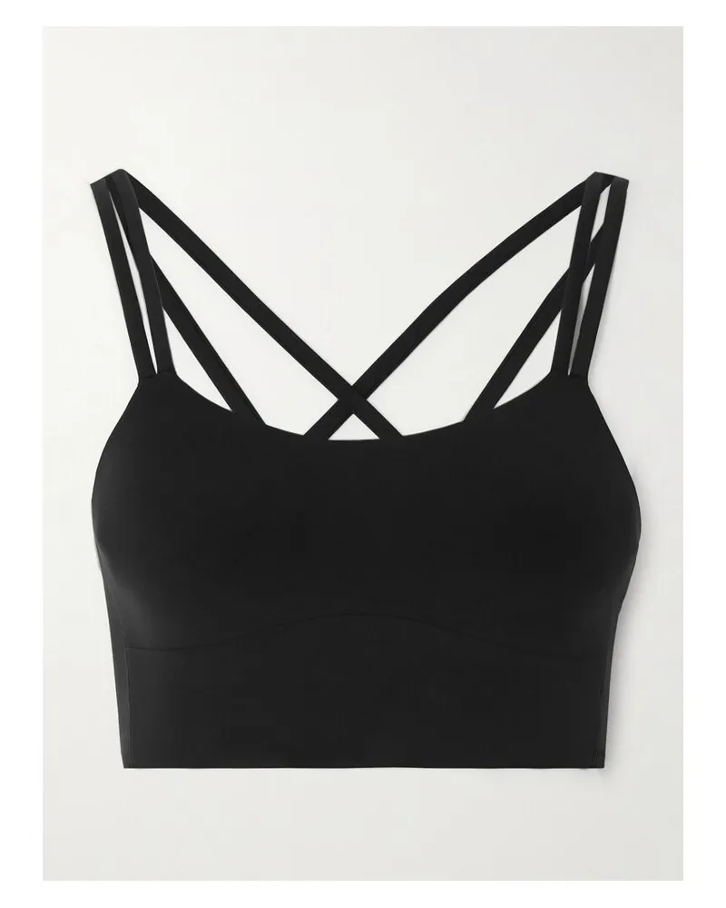 LULULEMON Like A Cloud B/c Sport-bh Aus Stretch-material - Schwarz Schwarz