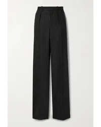 Saint Laurent Bundfaltenhose Schwarz