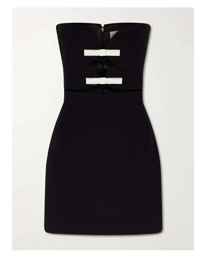 The New Arrivals Ilkyaz Ozel Bustier Mini Dress - Black Black