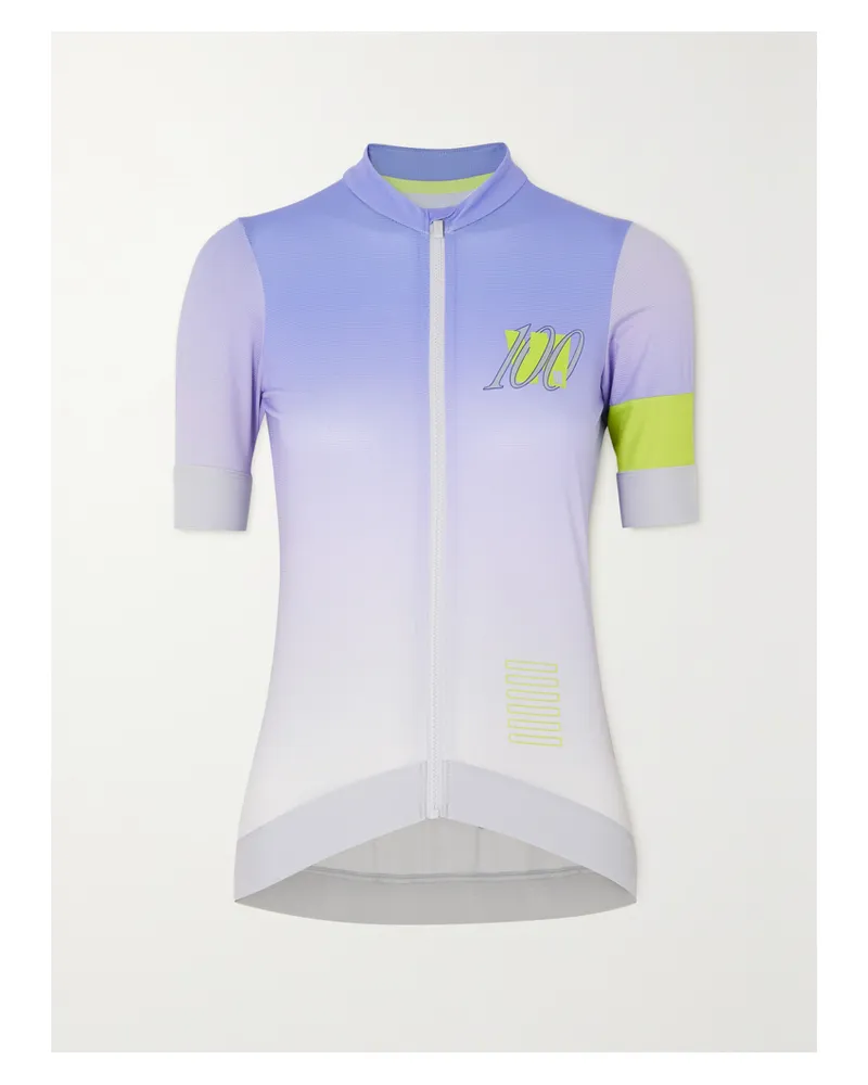 Rapha 100 Pro Team Radtrikot Aus Stretch-material - Lila Lila