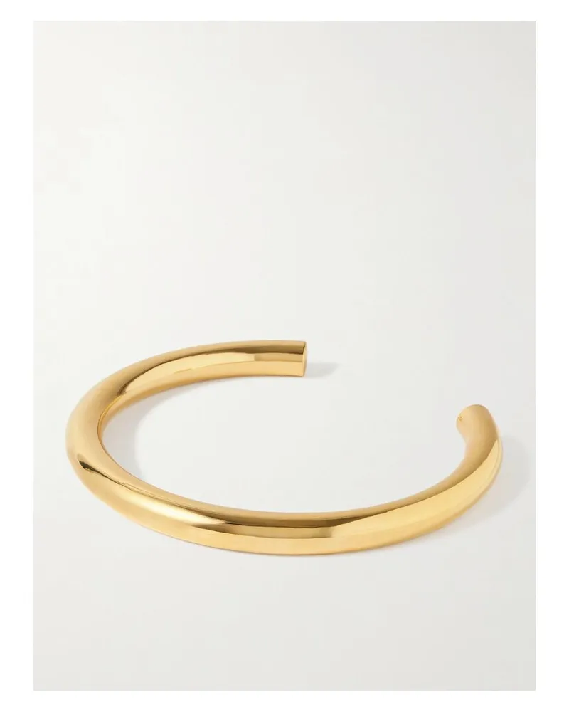 UNCOMMON MATTERS Aurum Vergoldeter Halsreif Gold