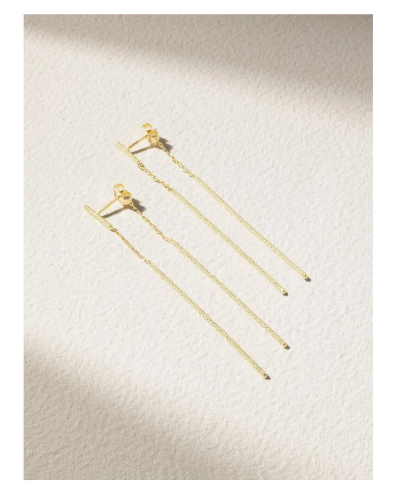 Carolina Bucci Florentina Magic Wand Ohrringe Aus 18 Karat Gold Gold