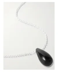 Sophie Buhai Droplet Kette aus Silber mit Onyx Schwarz