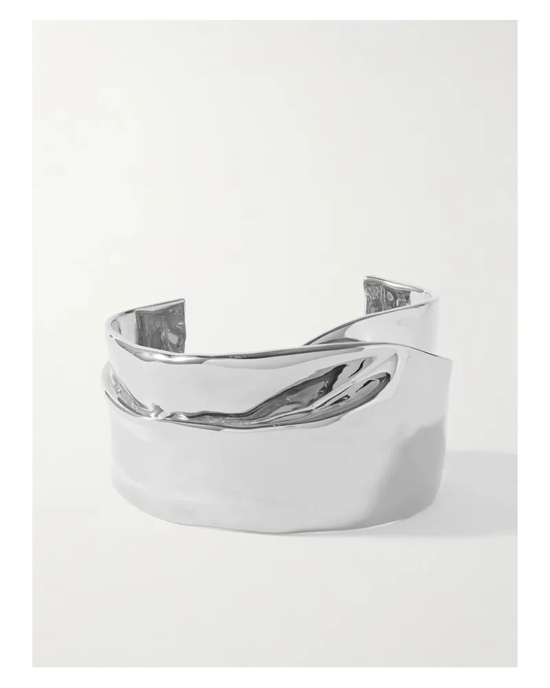 Completedworks Ridge Silver-plated Cuff Silver