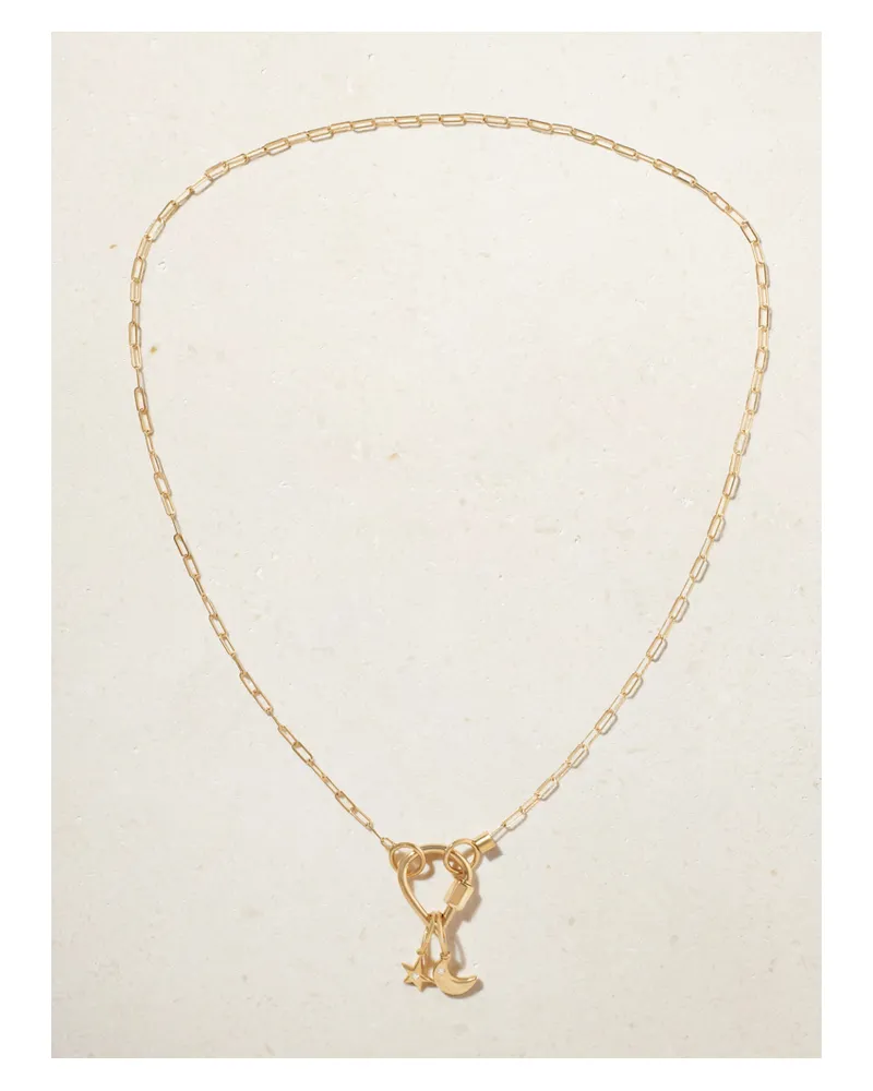 Marla Aaron Kette Aus 18 Karat Gold Mit Diamanten - Mehrfarbig Mehrfarbig