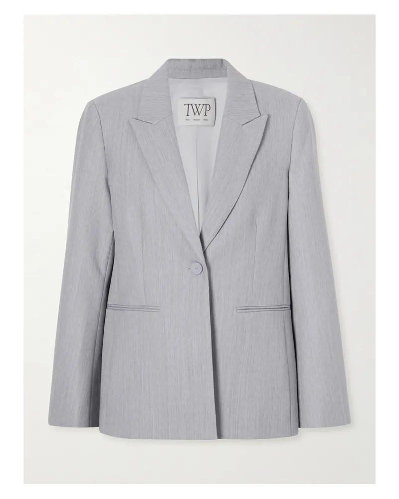 TWP Her Wool Blazer - Blue Blue