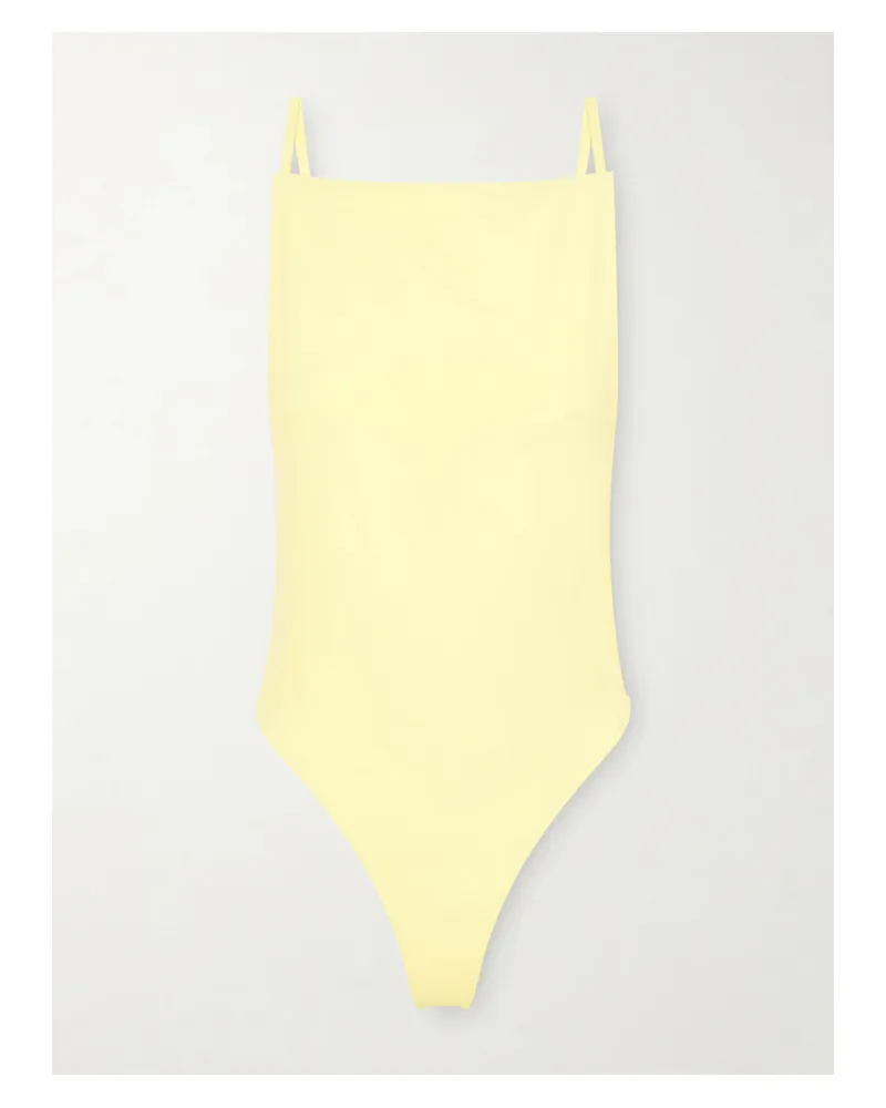 Jacquemus Le Maillot One-piece Swimsuit - Yellow Yellow