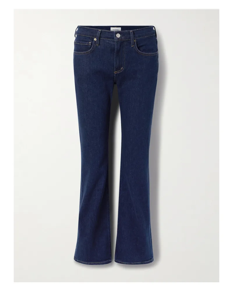 Citizens of humanity Genova Low-rise Bootcut Jeans - Blue Blue