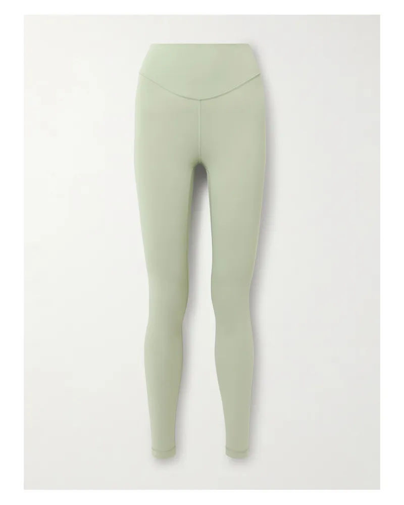LULULEMON Wunder Under Hoch Sitzende Leggings Aus Smoothcover™-material – 63,5 Cm - Grün Grün