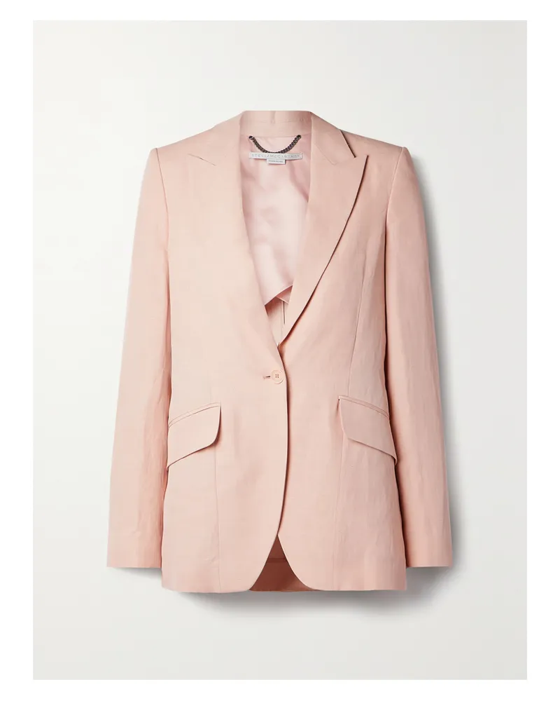 Stella McCartney Blazer Aus Webstoff - Pink Pink