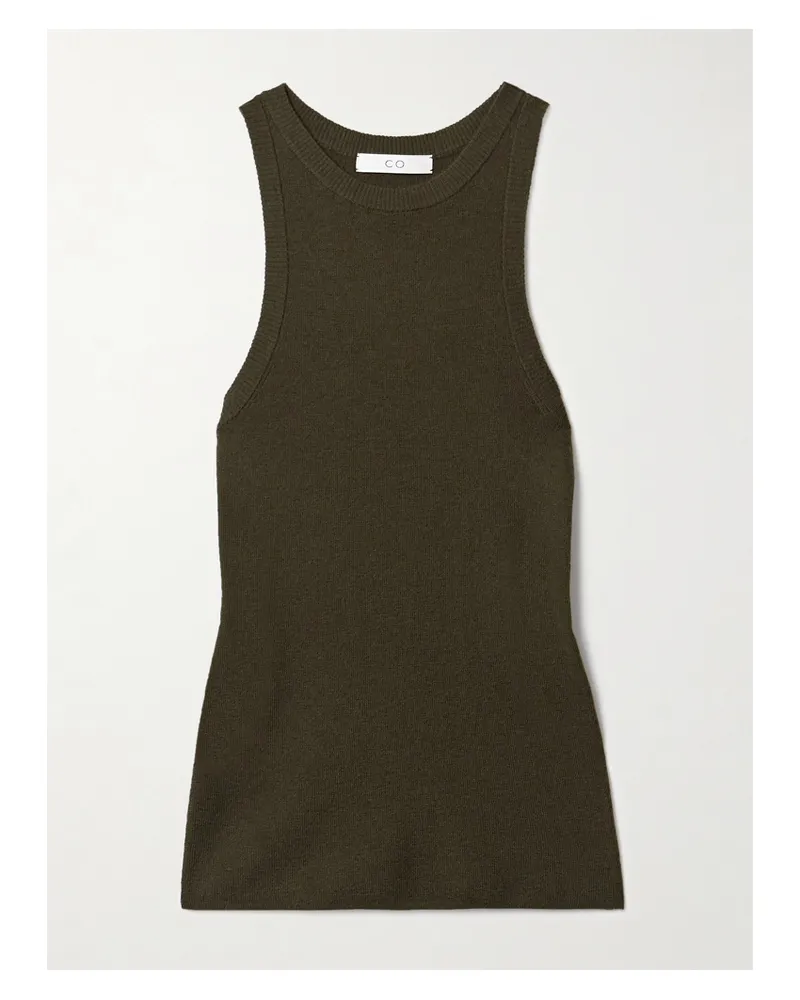 Co Tanktop Aus Kaschmir - Grün Grün