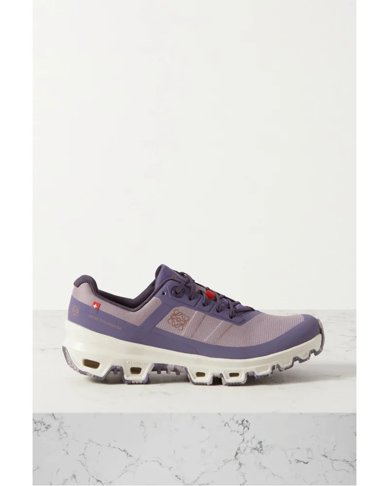 Loewe On Cloudventure Sneakers aus Recyceltem Canvas und Mesh Lila