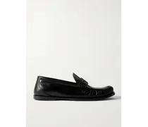 Laurent Loafers Aus Glanzleder - Schwarz