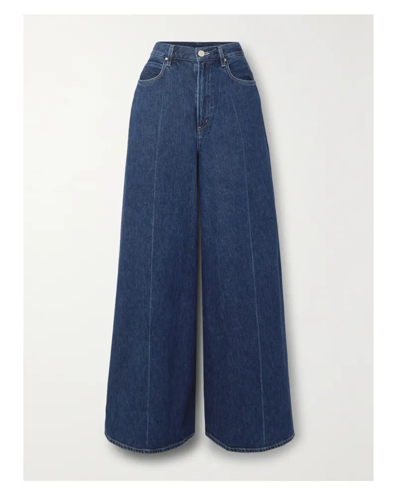 Goldsign  The Palmer Jeans Mit Weitem Bein - Blau Blau